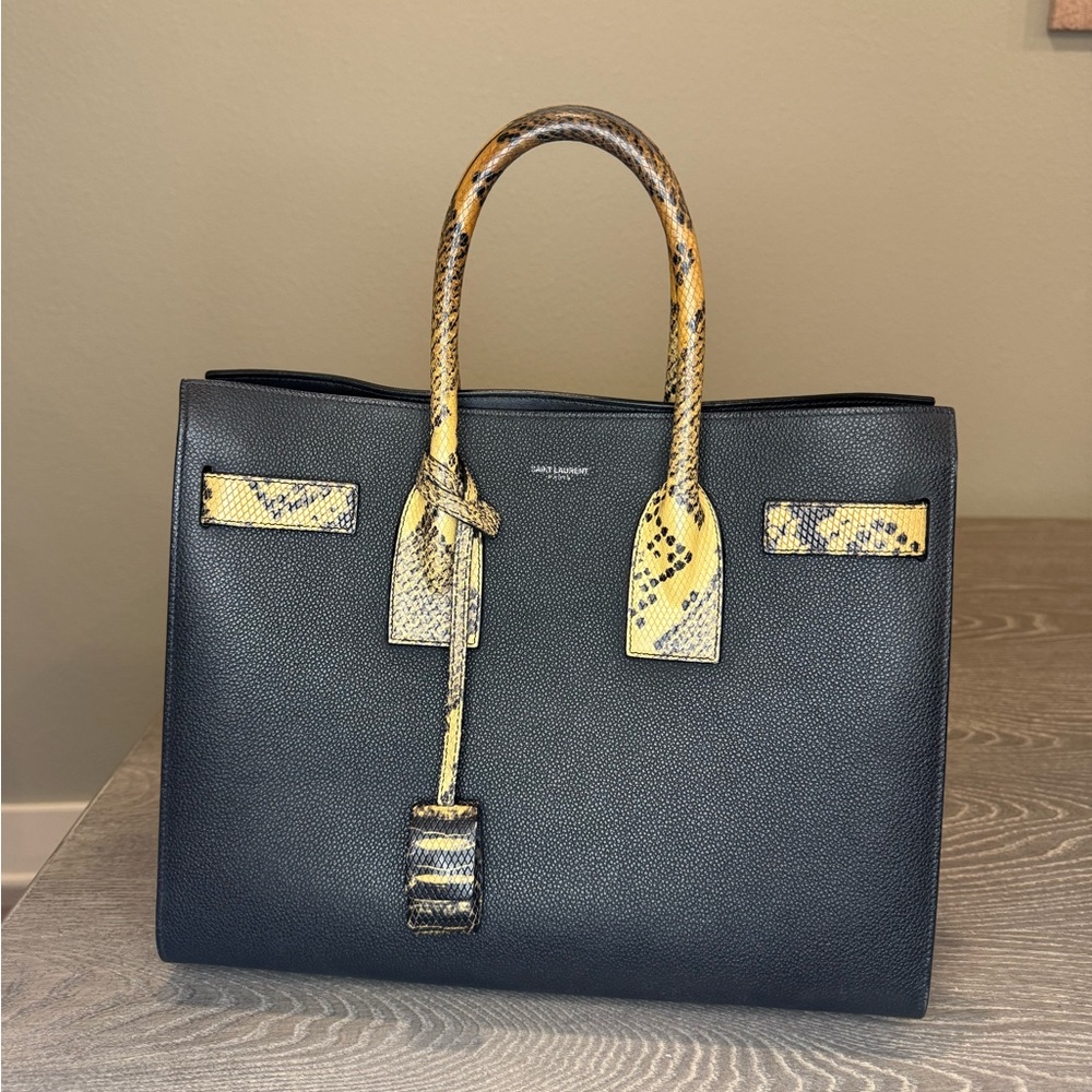 YSL Sac De Jour Python - image 1